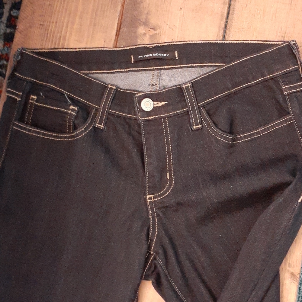Flying Monkey Skinny Stretch Jeans